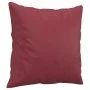 Juego de sofás con cojines 3 piezas cuero sintético rojo tinto de , Sofás - Ref: Foro24-3201351, Precio: 642,51 €, Descuento: %