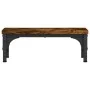 Soporte de pantalla madera ingeniería roble ahumado 37x23x14 cm de , Bases y elevadores para ordenadores - Ref: Foro24-833997...