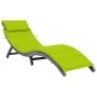 Liege aus massivem Akazienholz mit grauem Kissen von , Liegen - Ref: Foro24-3064055, Preis: 143,80 €, Rabatt: %