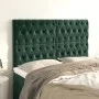 Cabeceros 4 unidades de terciopelo verde oscuro 80x7x78/88 cm de , Cabeceros y pies de cama - Ref: Foro24-3116725, Precio: 15...