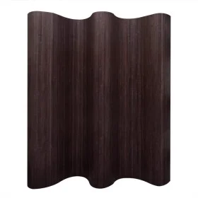 Biombo divisor bambú marrón oscuro 250x165 cm de vidaXL, Divisores de ambientes - Ref: Foro24-241669, Precio: 64,26 €, Descue...