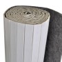 Biombo divisor bambú blanco 250x165 cm de vidaXL, Divisores de ambientes - Ref: Foro24-241670, Precio: 73,98 €, Descuento: %