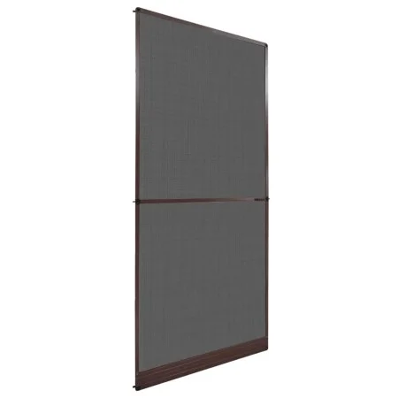 Mosquitera con bisagras para puertas marrón 100x215 cm de vidaXL, Puertas para el hogar - Ref: Foro24-141564, Precio: 41,09 €...