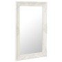 Espejo de pared estilo barroco blanco 50x80 cm en Espejos | Comprar online en Foru.es