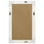 Espejo de pared estilo barroco blanco 50x80 cm en Espejos | Comprar online en Foru.es