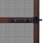 Mosquitera con bisagras para puertas marrón 100x215 cm de vidaXL, Puertas para el hogar - Ref: Foro24-141564, Precio: 48,56 €...
