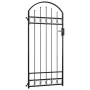 Gartentor mit schwarzem Stahlbogen 89x200 cm von , Gartentore - Ref: Foro24-145750, Preis: 163,45 €, Rabatt: %