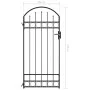 Gartentor mit schwarzem Stahlbogen 89x200 cm von , Gartentore - Ref: Foro24-145750, Preis: 163,45 €, Rabatt: %