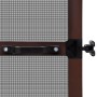 Mosquitera con bisagras para puertas marrón 100x215 cm de vidaXL, Puertas para el hogar - Ref: Foro24-141564, Precio: 48,56 €...