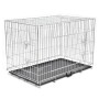 Jaula para perros plegable de metal XXL de vidaXL, Transportines y cajas para mascotas - Ref: Foro24-170219, Precio: 138,40 €...
