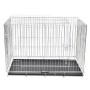 Jaula para perros plegable de metal XXL de vidaXL, Transportines y cajas para mascotas - Ref: Foro24-170219, Precio: 138,40 €...