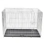 Jaula para perros plegable de metal XXL de vidaXL, Transportines y cajas para mascotas - Ref: Foro24-170219, Precio: 148,15 €...