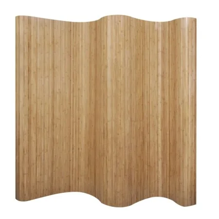 Biombo divisor bambú natural 250x165 cm de vidaXL, Divisores de ambientes - Ref: Foro24-241668, Precio: 72,32 €, Descuento: %