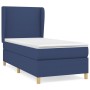 Cama box spring con colchón tela azul 80x200 cm de , Camas y somieres - Ref: Foro24-3128323, Precio: 347,96 €, Descuento: %