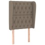 Cama box spring con colchón tela gris taupe 80x200 cm de , Camas y somieres - Ref: Foro24-3128721, Precio: 371,24 €, Descuent...