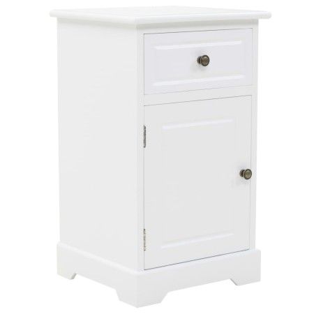 Mesita de noche MDF y madera de pino 35x32x59 cm de vidaXL, Mesitas de noche - Ref: Foro24-245757, Precio: 90,46 €, Descuento: %