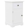Mesita de noche MDF y madera de pino 35x32x59 cm de vidaXL, Mesitas de noche - Ref: Foro24-245757, Precio: 90,46 €, Descuento: %