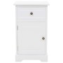 Mesita de noche MDF y madera de pino 35x32x59 cm de vidaXL, Mesitas de noche - Ref: Foro24-245757, Precio: 90,46 €, Descuento: %