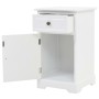 Mesita de noche MDF y madera de pino 35x32x59 cm de vidaXL, Mesitas de noche - Ref: Foro24-245757, Precio: 90,46 €, Descuento: %