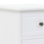 Mesita de noche MDF y madera de pino 35x32x59 cm de vidaXL, Mesitas de noche - Ref: Foro24-245757, Precio: 90,46 €, Descuento: %