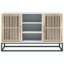 Aparador de madera contrachapada blanco 105x30x65 cm de , Aparadores - Ref: Foro24-352118, Precio: 117,21 €, Descuento: %