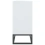 Aparador de madera contrachapada blanco 105x30x65 cm de , Aparadores - Ref: Foro24-352118, Precio: 115,06 €, Descuento: %