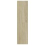 Armario madera contrachapada color roble Sonoma 100x50x200 cm de , Armarios roperos - Ref: Foro24-800606, Precio: 189,80 €, D...