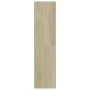 Armario madera contrachapada color roble Sonoma 100x50x200 cm de , Armarios roperos - Ref: Foro24-800606, Precio: 180,86 €, D...