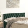Cabeceros 2 unidades de terciopelo verde oscuro 80x7x78/88 cm de , Cabeceros y pies de cama - Ref: Foro24-346365, Precio: 80,...