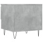 Mesa de centro madera de ingeniería gris hormigón 50x46x50 cm de , Mesas de centro - Ref: Foro24-830916, Precio: 35,76 €, Des...
