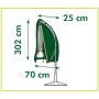 Nature Funda protectora para sombrillas 302x70x25 cm de Nature, Fundas para sombrillas - Ref: Foro24-403693, Precio: 53,88 €,...