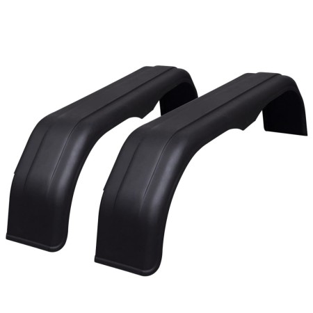 Guardabarros para ruedas de remolques 2 unidades 240x1650 mm de vidaXL, Piezas de bastidor y carrocería para vehículos motori...