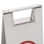 Señal de parking plegable acero inoxidable de , Señales de estacionamiento y vados - Ref: Foro24-149574, Precio: 55,60 €, Des...