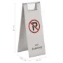 Señal de parking plegable acero inoxidable de , Señales de estacionamiento y vados - Ref: Foro24-149574, Precio: 51,41 €, Des...