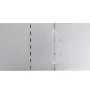 Set 5 paneles divisorios flexibles acero galvanizado 100x14 cm de vidaXL, Ribetes y bordes para jardín - Ref: Foro24-141596, ...