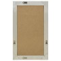Espejo de pared estilo barroco plateado 50x80 cm en Espejos | Comprar online en Foru.es