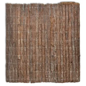 Valla cañizo de corteza 400x100 cm de vidaXL, Paneles de vallas - Ref: Foro24-141604, Precio: 52,42 €, Descuento: %