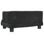 Cama para perros de terciopelo negro 60x40x30 cm en Camas para perros | Comprar online en Foru.es