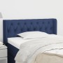 Cabecero de tela azul 93x16x78/88 cm de , Cabeceros y pies de cama - Ref: Foro24-3119092, Precio: 55,77 €, Descuento: %