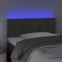 Dunkelgraues Samtkopfteil mit LED 80x5x78/88 cm von , Kopf- und Fußteile - Ref: Foro24-3122077, Preis: 43,35 €, Rabatt: %