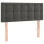 Dunkelgraues Samtkopfteil mit LED 80x5x78/88 cm von , Kopf- und Fußteile - Ref: Foro24-3122077, Preis: 43,35 €, Rabatt: %