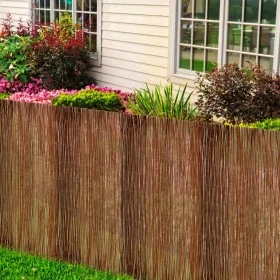 Willow cane fence 300x100 cm by vidaXL, fence panels - Ref: Foro24-141610, Price: 47,20 €, Discount: %