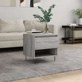 Mesa de centro madera de ingeniería gris Sonoma 50x46x50 cm de , Mesas de centro - Ref: Foro24-830920, Precio: 36,15 €, Descu...