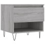 Mesa de centro madera de ingeniería gris Sonoma 50x46x50 cm de , Mesas de centro - Ref: Foro24-830920, Precio: 36,48 €, Descu...