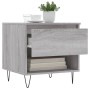 Mesa de centro madera de ingeniería gris Sonoma 50x46x50 cm de , Mesas de centro - Ref: Foro24-830920, Precio: 36,48 €, Descu...