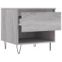 Mesa de centro madera de ingeniería gris Sonoma 50x46x50 cm de , Mesas de centro - Ref: Foro24-830920, Precio: 36,48 €, Descu...