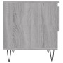 Mesa de centro madera de ingeniería gris Sonoma 50x46x50 cm de , Mesas de centro - Ref: Foro24-830920, Precio: 36,48 €, Descu...