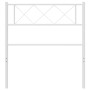 Cabecero de metal blanco 90 cm de , Cabeceros y pies de cama - Ref: Foro24-372354, Precio: 23,76 €, Descuento: %
