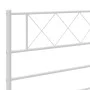 Kopfteil aus weißem Metall, 90 cm von , Kopf- und Fußteile - Ref: Foro24-372354, Preis: 23,43 €, Rabatt: %
