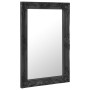 Espejo de pared estilo barroco negro 50x80 cm en Espejos | Comprar online en Foru.es
